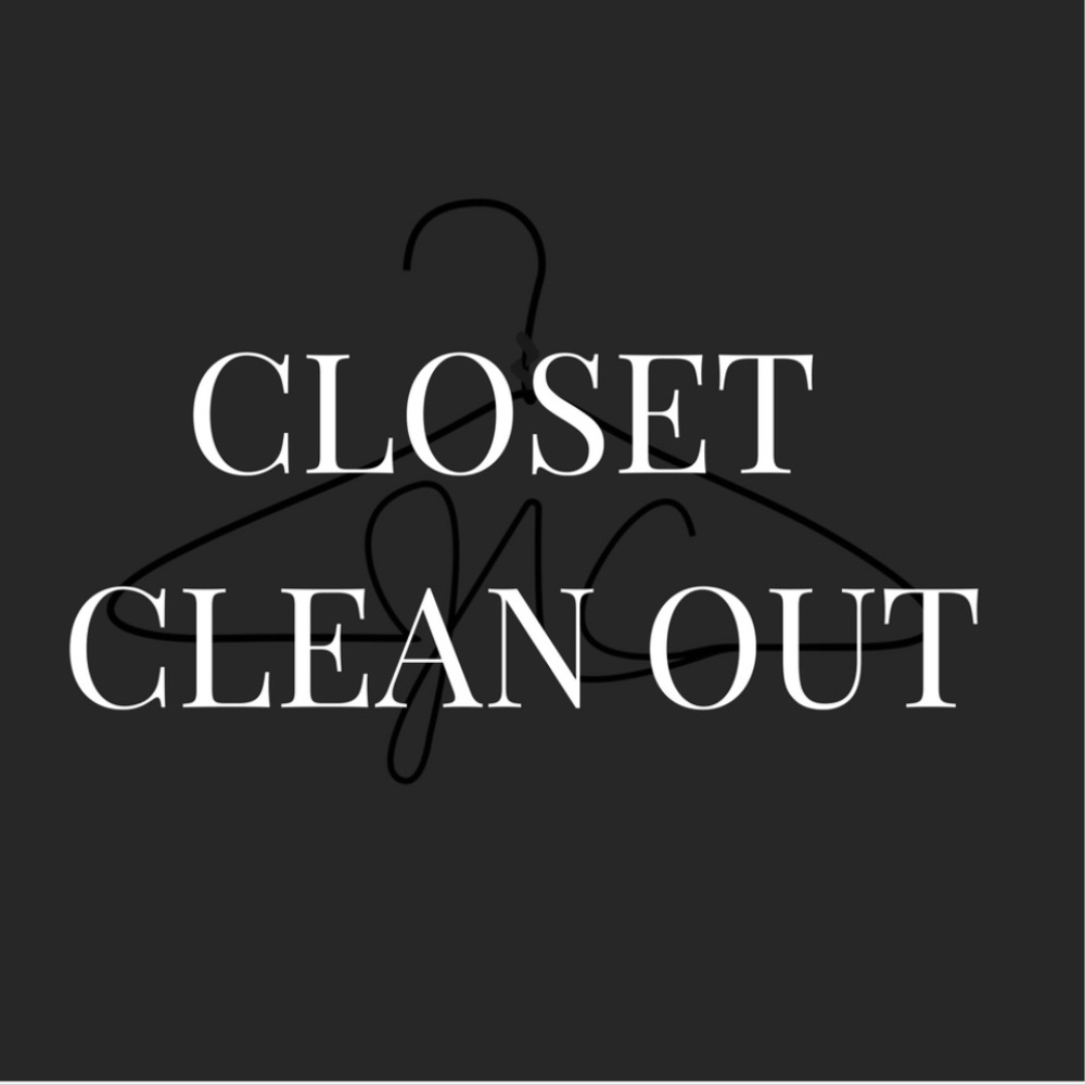 Closet clean out